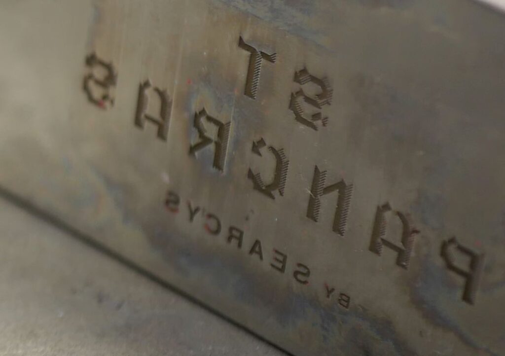 Close up die